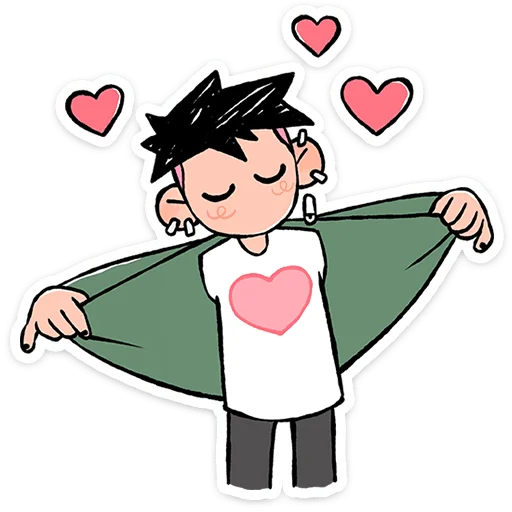  – стикер для Telegram