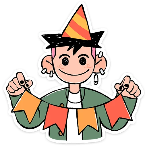  – стикер для Telegram