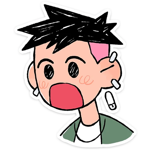 – стикер для Telegram