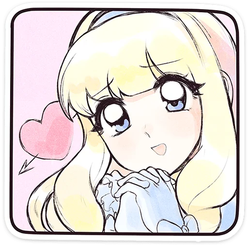  – стикер для Telegram