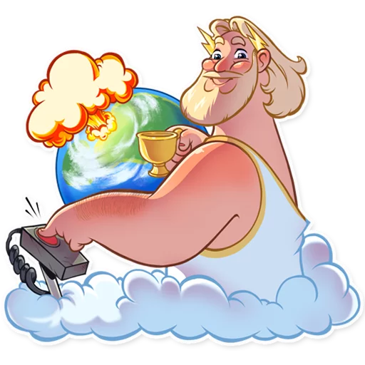  – стикер для Telegram
