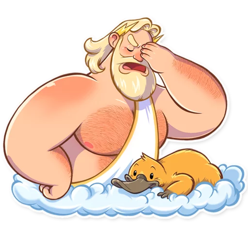 – стикер для Telegram