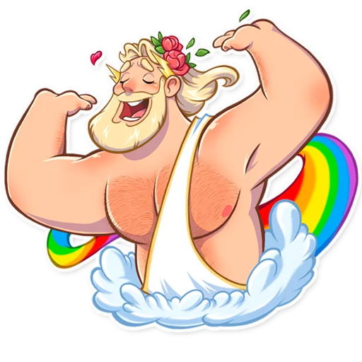  – стикер для Telegram