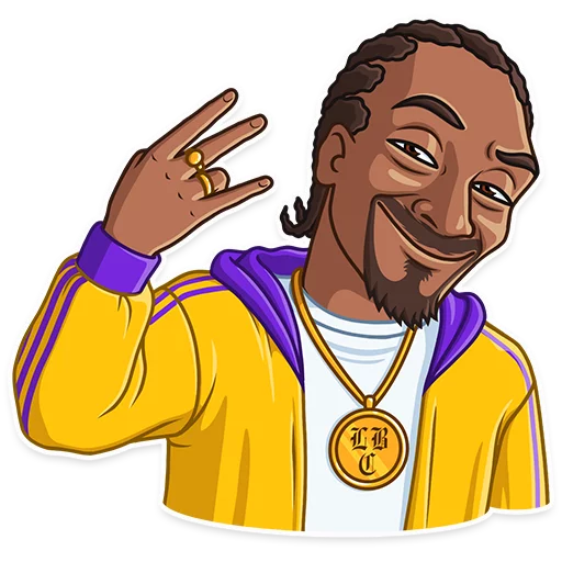  – стикер для Telegram