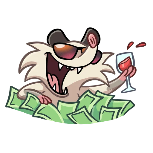  – стикер для Telegram
