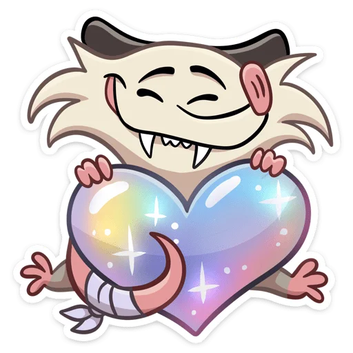  – стикер для Telegram