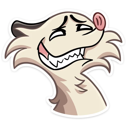  – стикер для Telegram
