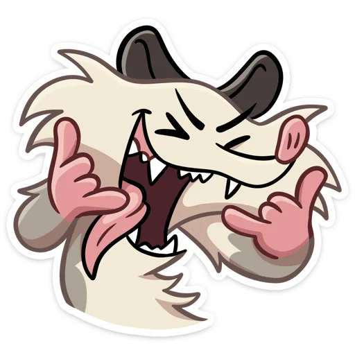  – стикер для Telegram