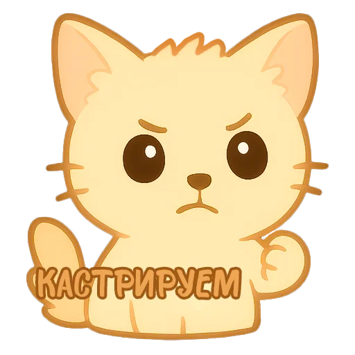  – стикер для Telegram