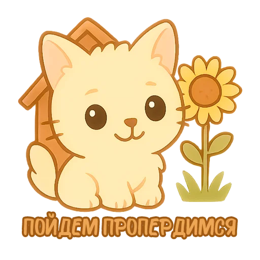  – стикер для Telegram