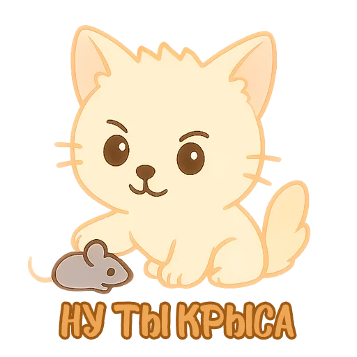  – стикер для Telegram