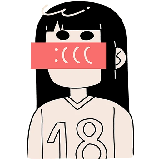  – стикер для Telegram