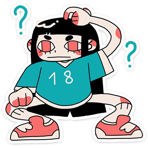  – стикер для Telegram