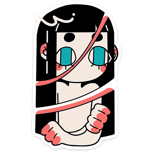  – стикер для Telegram