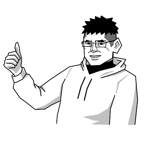  – стикер для Telegram