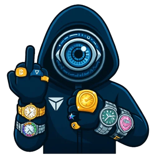  – стикер для Telegram