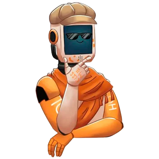  – стикер для Telegram