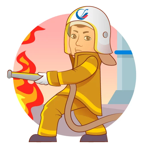  – стикер для Telegram