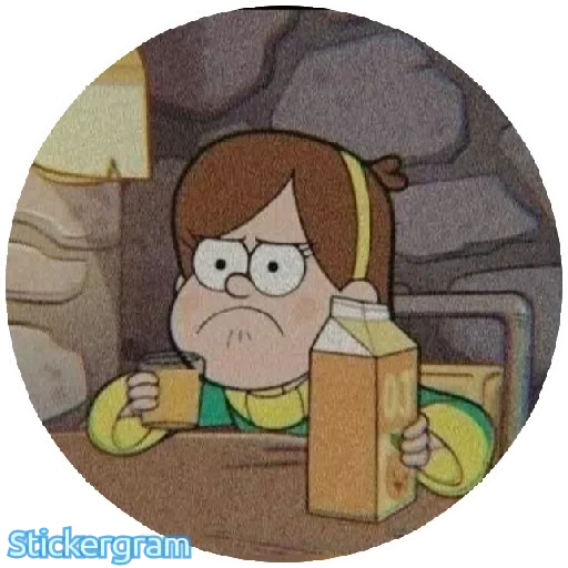  – стикер для Telegram