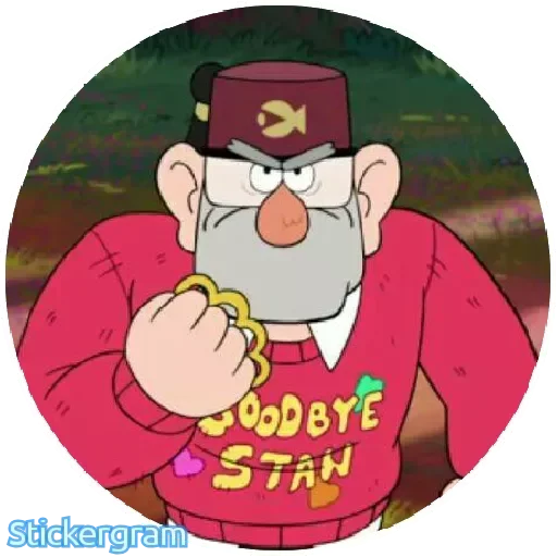  – стикер для Telegram
