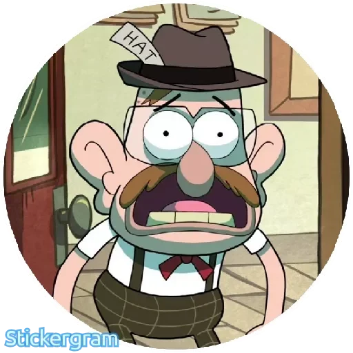  – стикер для Telegram