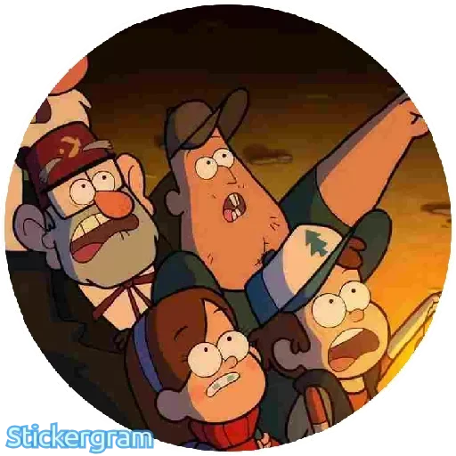  – стикер для Telegram