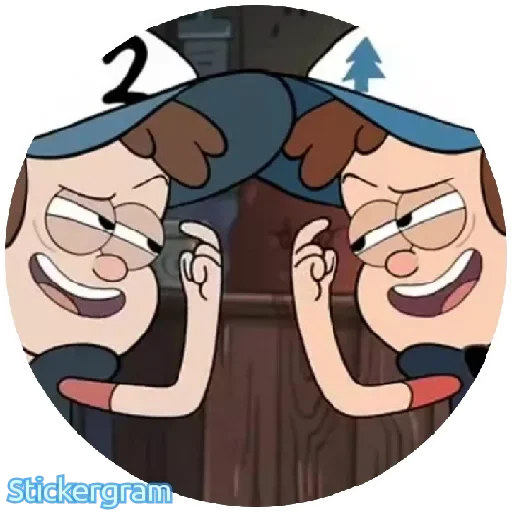  – стикер для Telegram