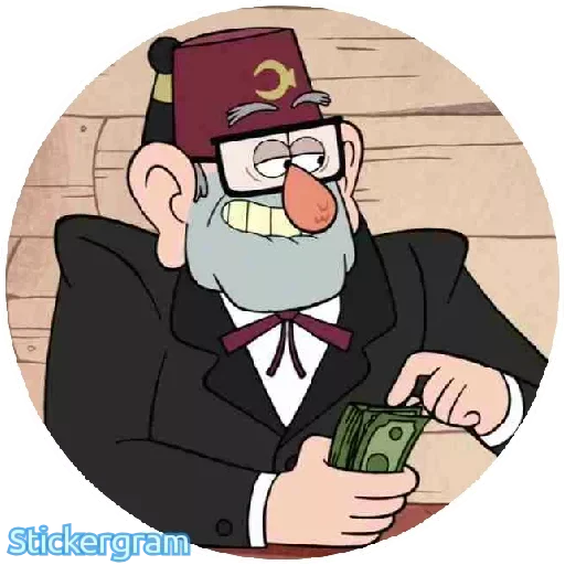  – стикер для Telegram