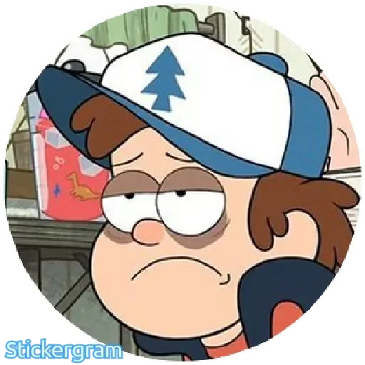 – стикер для Telegram