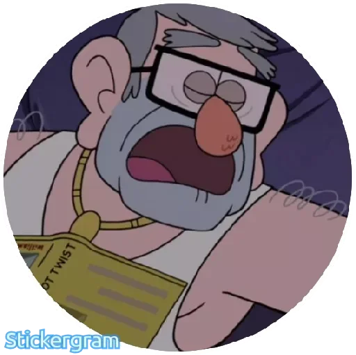  – стикер для Telegram