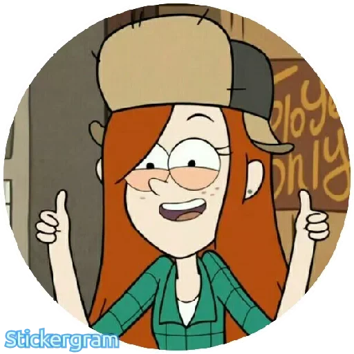  – стикер для Telegram