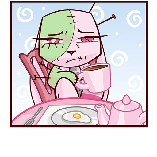  – стикер для Telegram