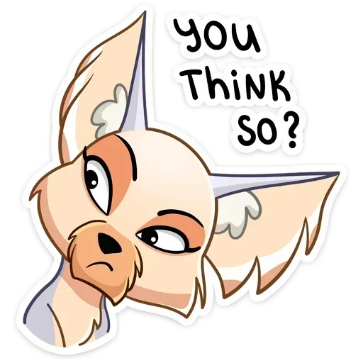  – стикер для Telegram