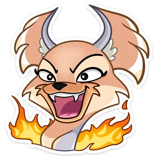  – стикер для Telegram