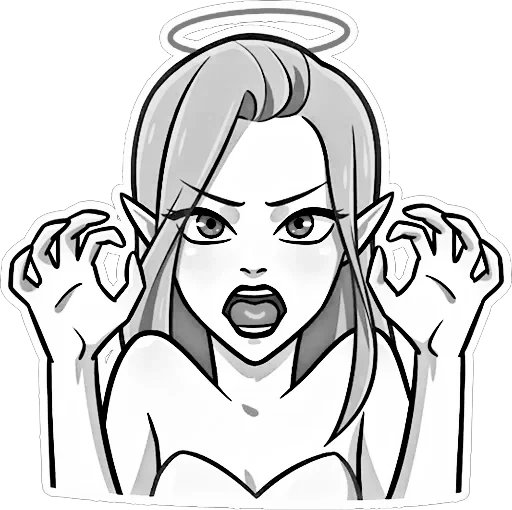  – стикер для Telegram