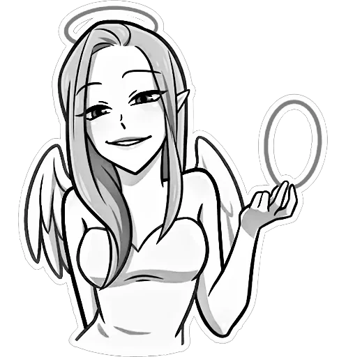  – стикер для Telegram