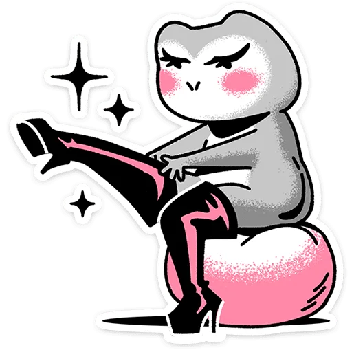  – стикер для Telegram