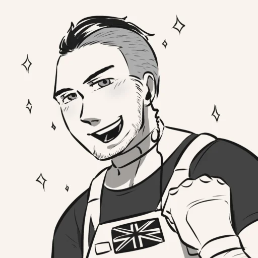  – стикер для Telegram
