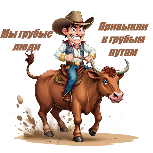  – стикер для Telegram