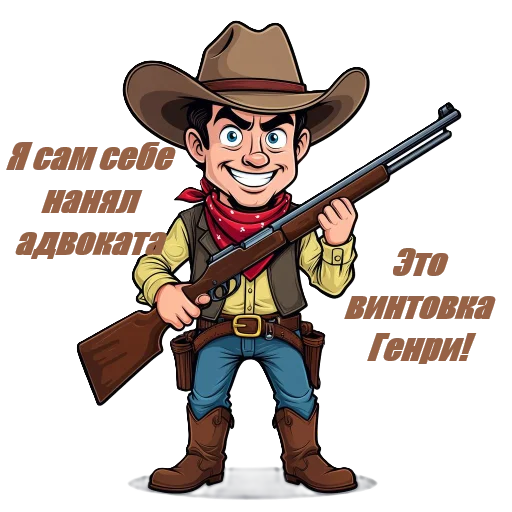  – стикер для Telegram