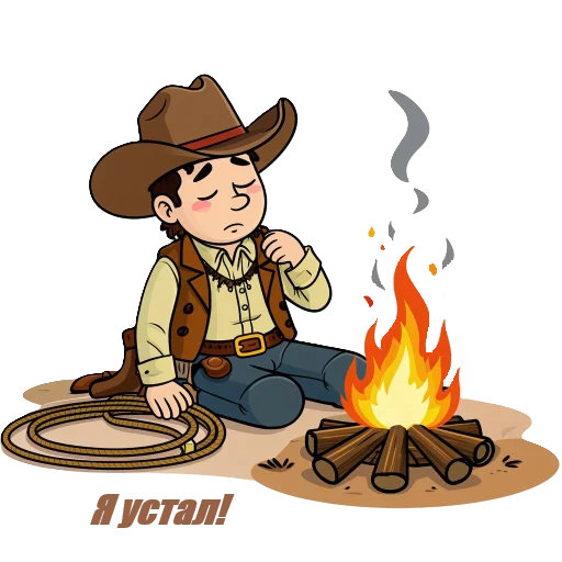  – стикер для Telegram