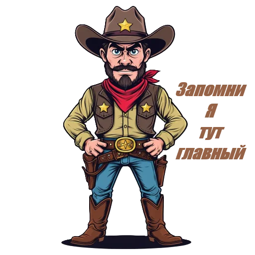  – стикер для Telegram