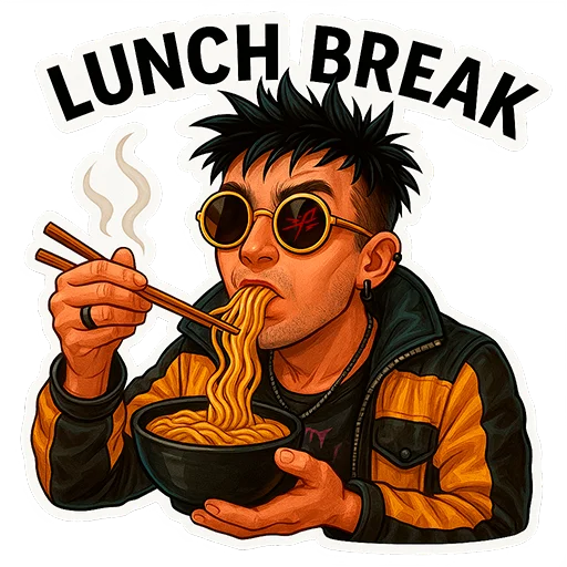  – стикер для Telegram