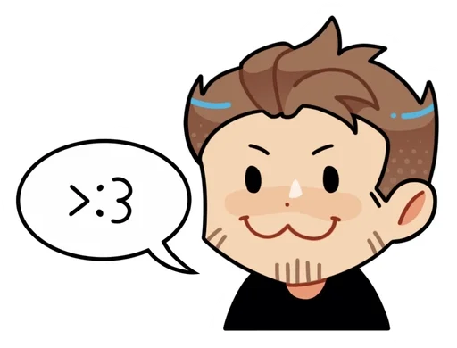  – стикер для Telegram