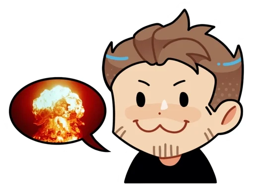  – стикер для Telegram