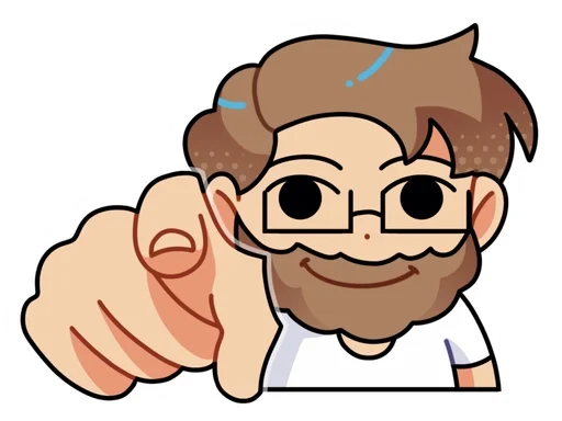  – стикер для Telegram