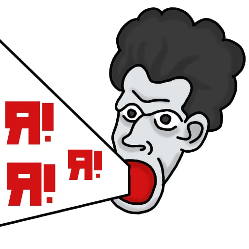  – стикер для Telegram