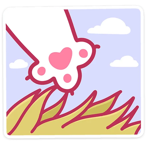  – стикер для Telegram