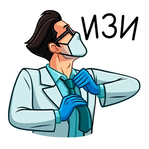  – стикер для Telegram