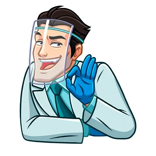  – стикер для Telegram
